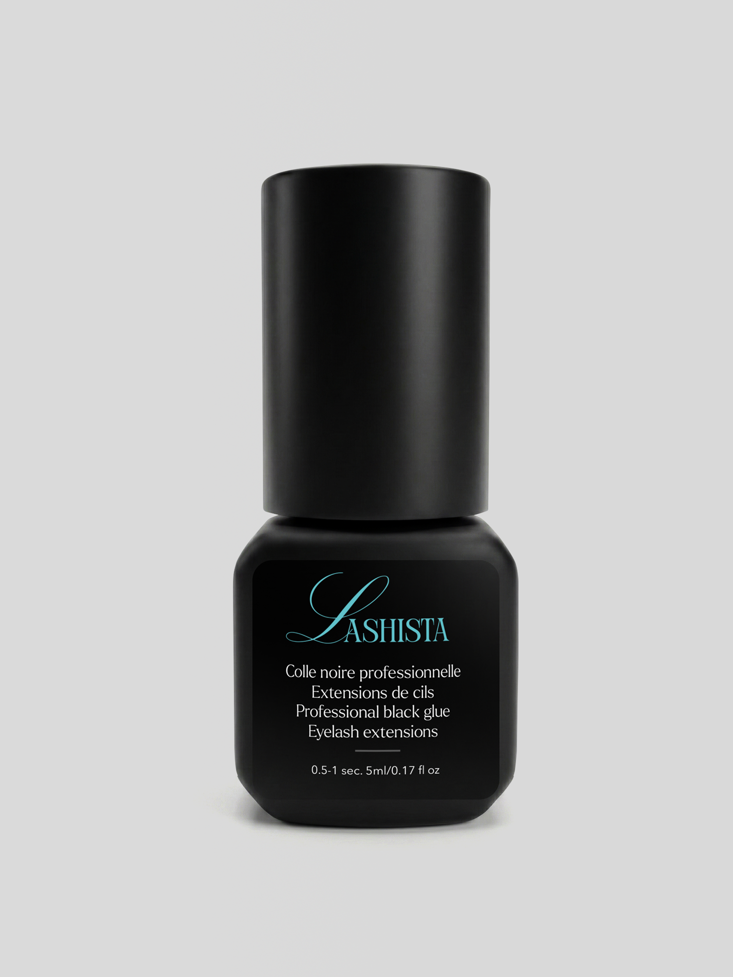 Colle noire professionnelle pour extensions de cils