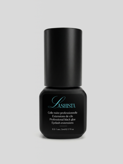 Colle noire professionnelle pour extensions de cils