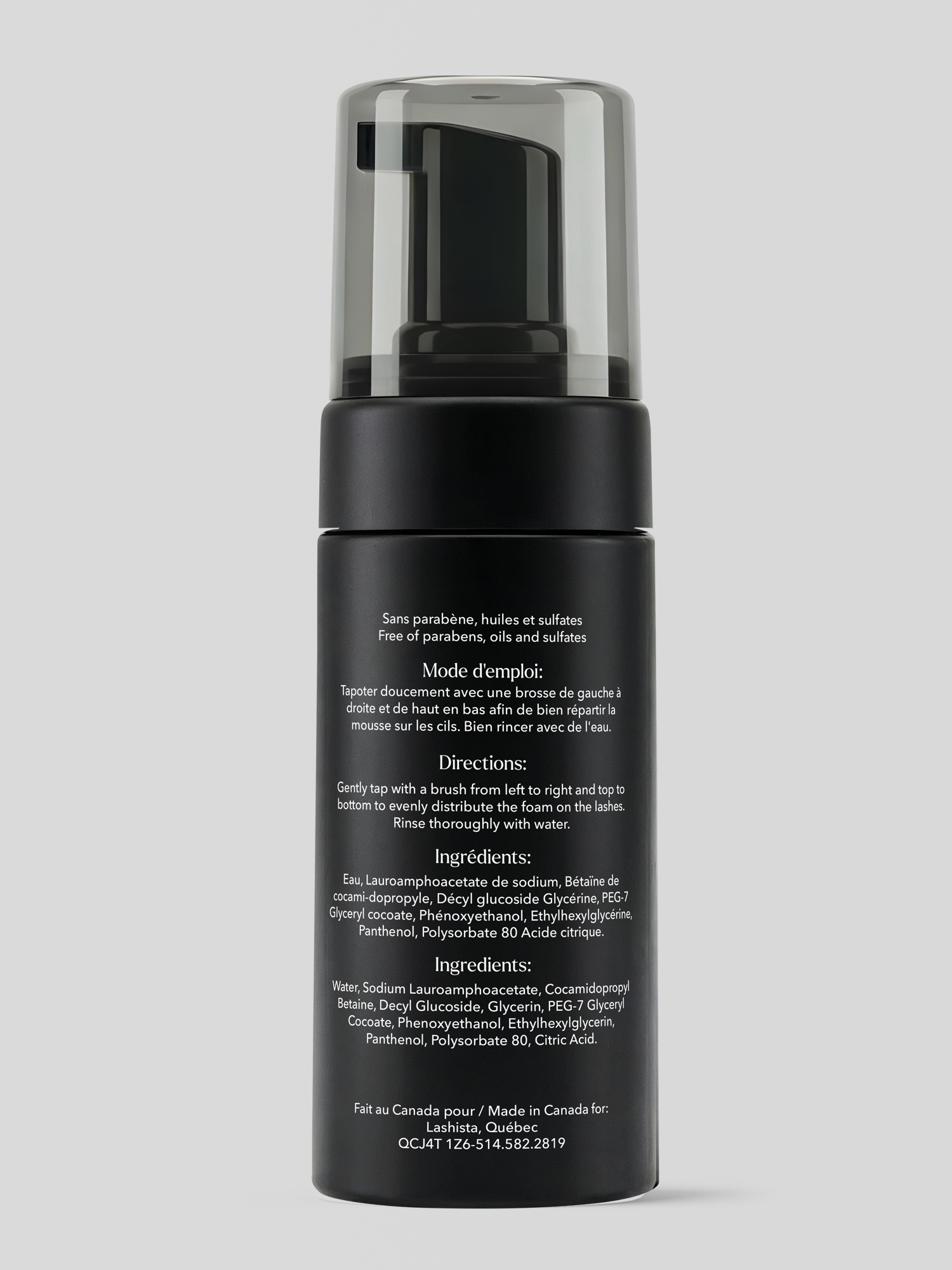 Shampoing pour cils
